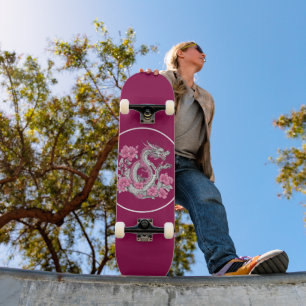 Flower Dragon Skateboard