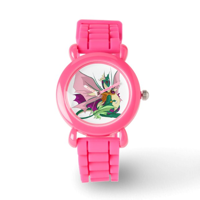 Flower Dragon Watch (Front)