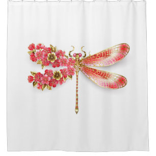 Flower dragonfly with jewellery sakura