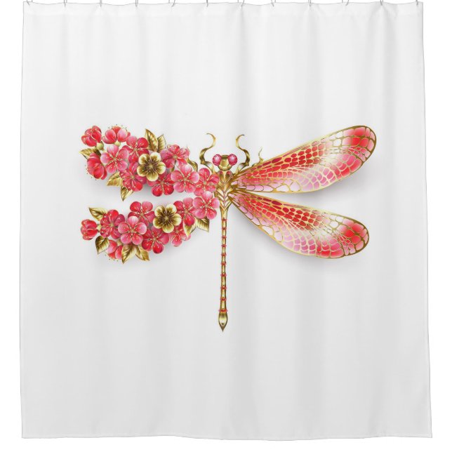 Flower dragonfly with jewellery sakura (Front)