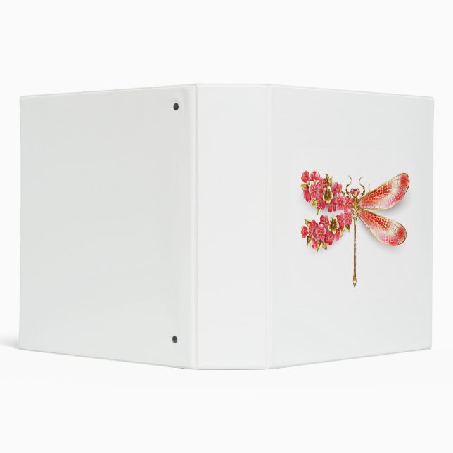 Flower dragonfly with jewellery sakura binder (Background)