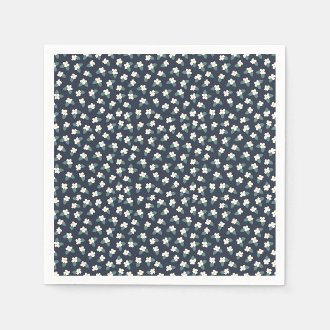 Flower Drawing Napkin (Front)