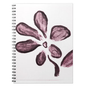 Flower drawing notebook