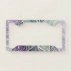 Flower Dream, Abstract Purple Green Fractal Art