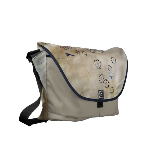 Flower drops commuter bags
