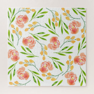 Flower Earrings Jigsaw Puzzle