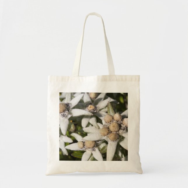 Flower Edelweiss Tote Bag (Front)
