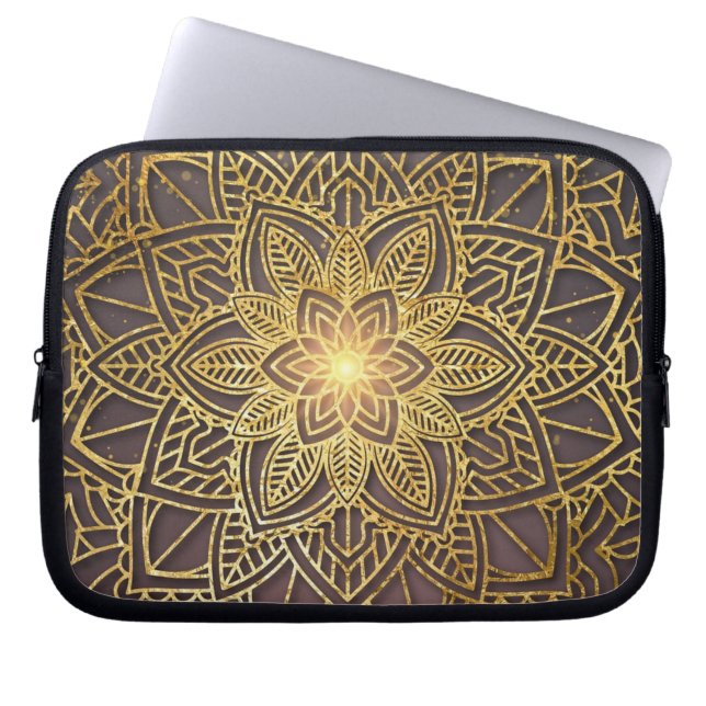 Flower Electronics Bag| Zazzle_Growshop. Laptop Sleeve (Front)