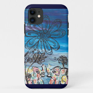Flower Elephants iPhone Case