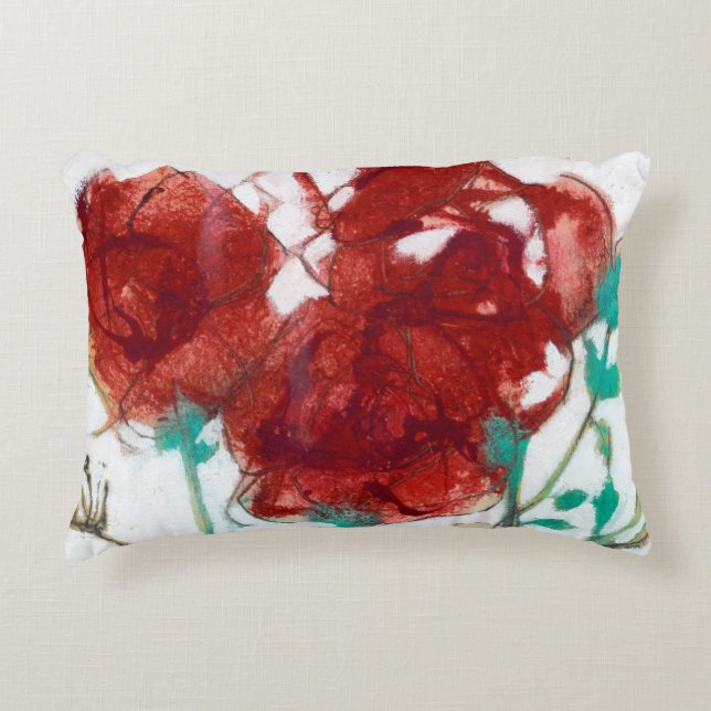 Flower Expression I Accent Pillow (Front)