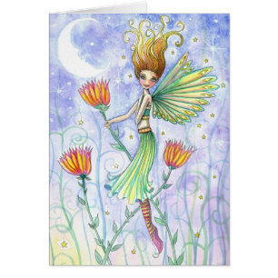 Flower Fairy Card by Molly Harrison