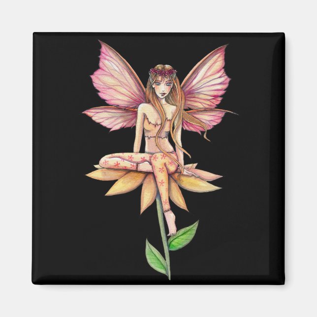 Flower Fairy Magnet (Front)