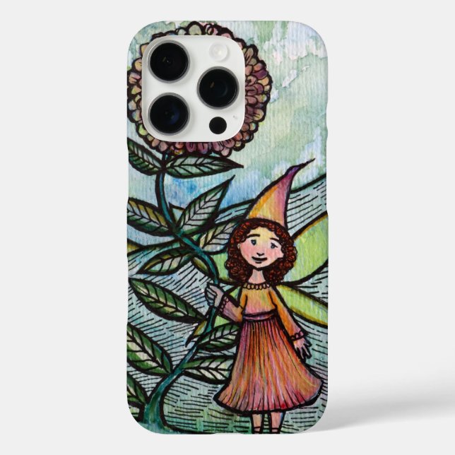Flower Fairy Nature Lovers Fairies                 Case-Mate iPhone Case (Back)