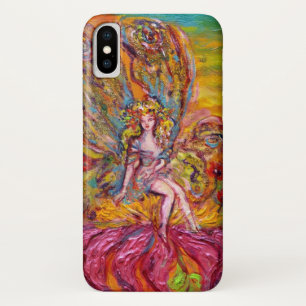 FLOWER FAIRY ON THE PINK IRIS Fantasy Case-Mate iPhone Case