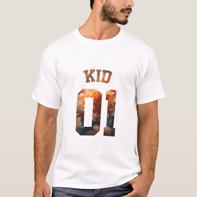 Flower Family - Kid  01 T-Shirt (Front)