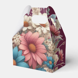 Flower Favour Bag Favor Box