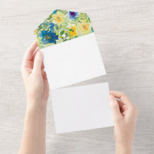Flower Field All In One Invitation