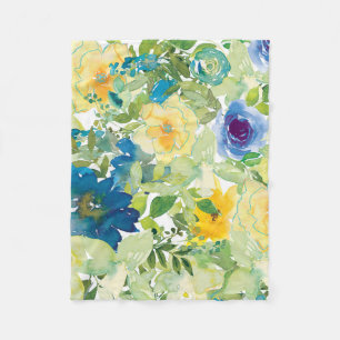 Flower Field Fleece Blanket