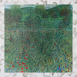 Flower Field in Litzlberg Klimt, Vintage Landscape<br><div class="desc">Flower Field in Litzlberg (1905) by Gustav Klimt is a vintage Victorian Era symbolism fine art landscape painting. A nature scene with trees and a field of red poppy flowers in a garden on a farm in the country in Austria. About the artist: Gustav Klimt (1862-1918) was an Austrian Symbolist...</div>