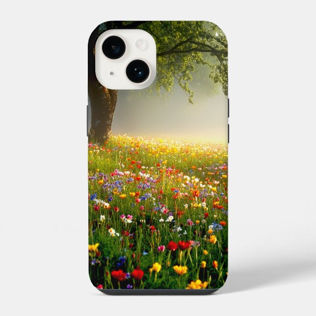 Flower Field iPhone Case (Back)