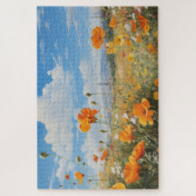 Flower Field Jigsaw Puzzle, 1014 pcs. 30"x20"