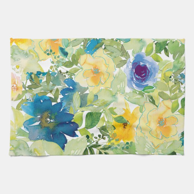 Flower Field Kitchen Towel (Horizontal)