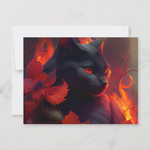 Flower Fire Postcards