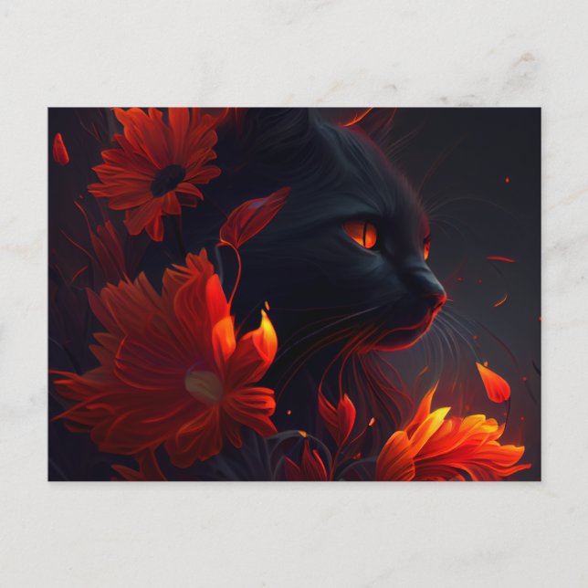 Flower Fire Postcards (Front)