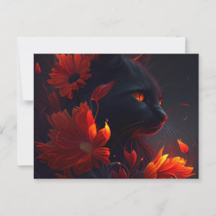Flower Fire Postcards