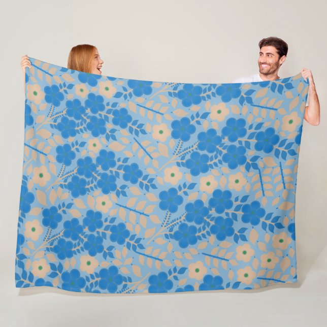 FLOWER FLEECE BLANKET (In Situ)