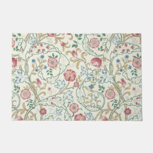 Flower, Floral Pattern, William Morris Doormat