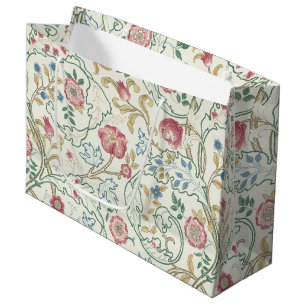 Flower, Floral Pattern, William Morris Large Gift  Large Gift Bag