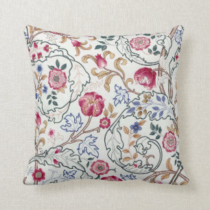 Flower, Floral Pattern, William Morris Throw Pillow