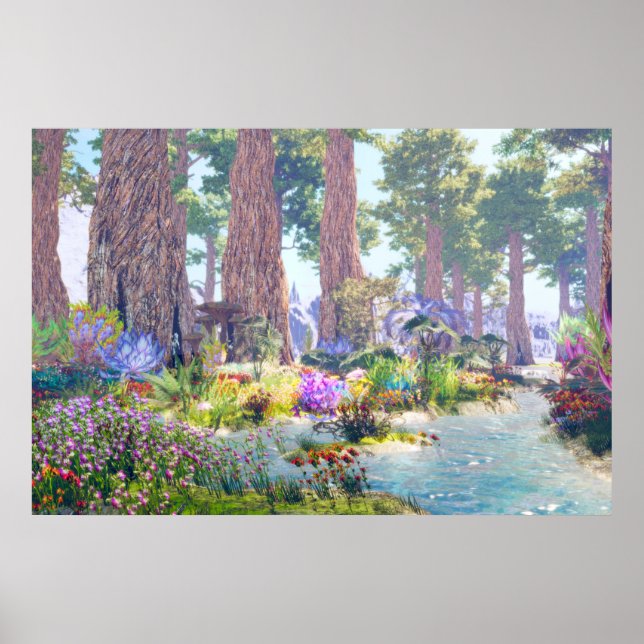 Flower Forest Poster (Front)