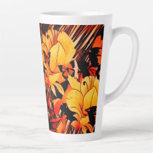 Flower ForestLatte Mug