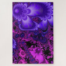 Flower Fractal Jigsaw Puzzle