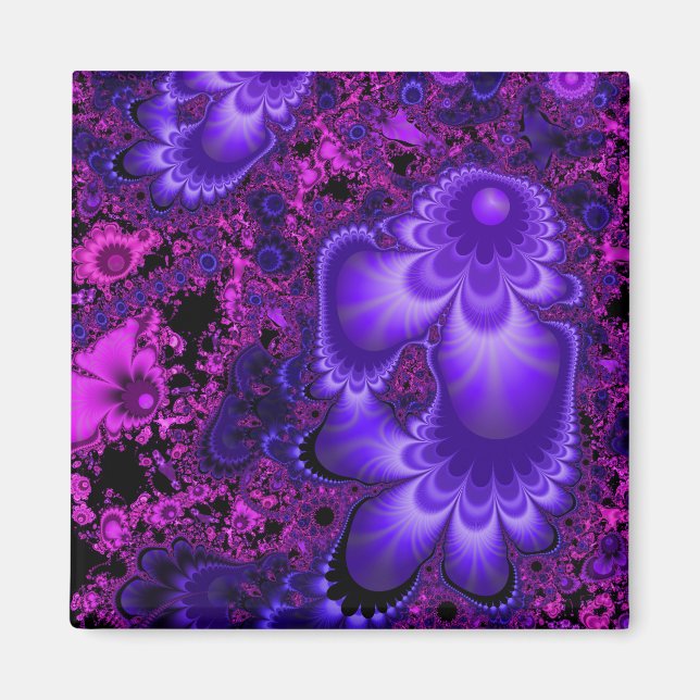 Flower Fractal Magnet (Front)