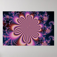 Flower - Fractal Poster