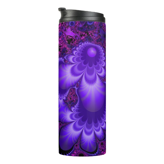 Flower Fractal Thermal Tumbler (Rotated Right)