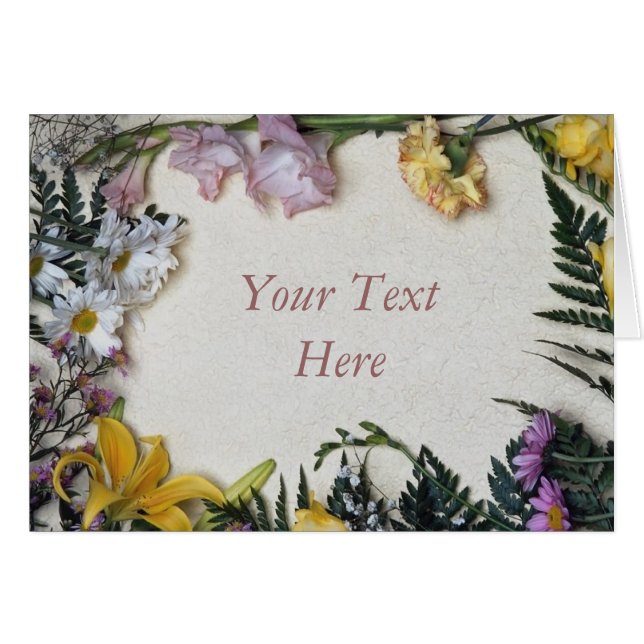 Flower Frame (Front Horizontal)