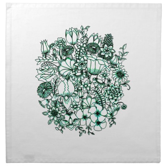 Flower Garden 1 Napkin