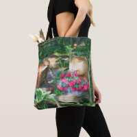 Flower Garden Arrangement Oil Painting 
