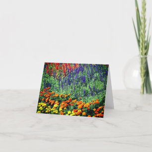 Flower Garden Beauty Customizable Note Card