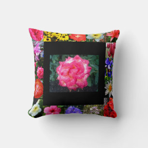 FLOWER GARDEN BORDER pillow