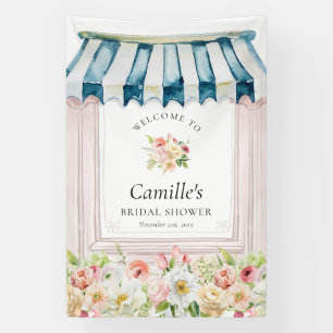 Flower Garden Bridal Shower Banner