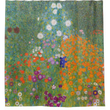 Flower Garden by Gustav Klimt