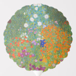 Flower Garden by Gustav Klimt Balloon<br><div class="desc">Please visit my store for more interesting design and more colour choice.
=> zazzle.com/colorfulworld*</div>