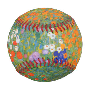 Flower Garden by Gustav Klimt Baseball