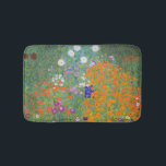 Flower Garden by Gustav Klimt Bath Mat<br><div class="desc">Beautiful colourful painting of a flower garden by Gustav Klimt. Amazing variations of colours and beautiful flowers fit just beautiful on many sorts of wonderful products and gift ideas.</div>