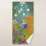 Flower Garden by Gustav Klimt Bath Towel<br><div class="desc">Please visit my store for more interesting design and more colour choice.
=> zazzle.com/colorfulworld*</div>